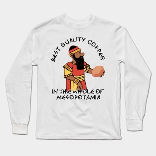 EA Nasir Complaint Tablet Copper Merchant Long Sleeve T-Shirt